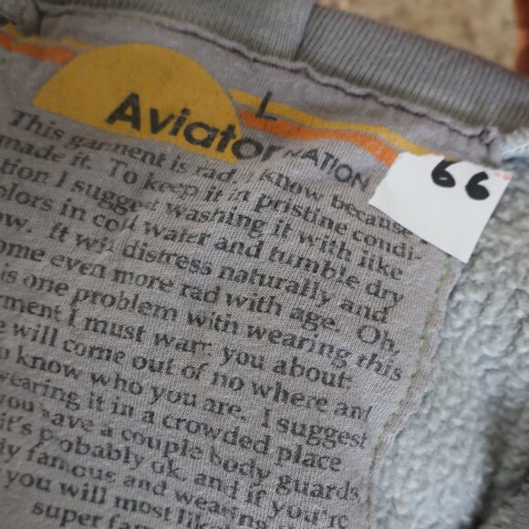 Womens Aviator Nation x Soulcycle Gray Rainbow Full Zip Hoodie L - Picture 11 of 15